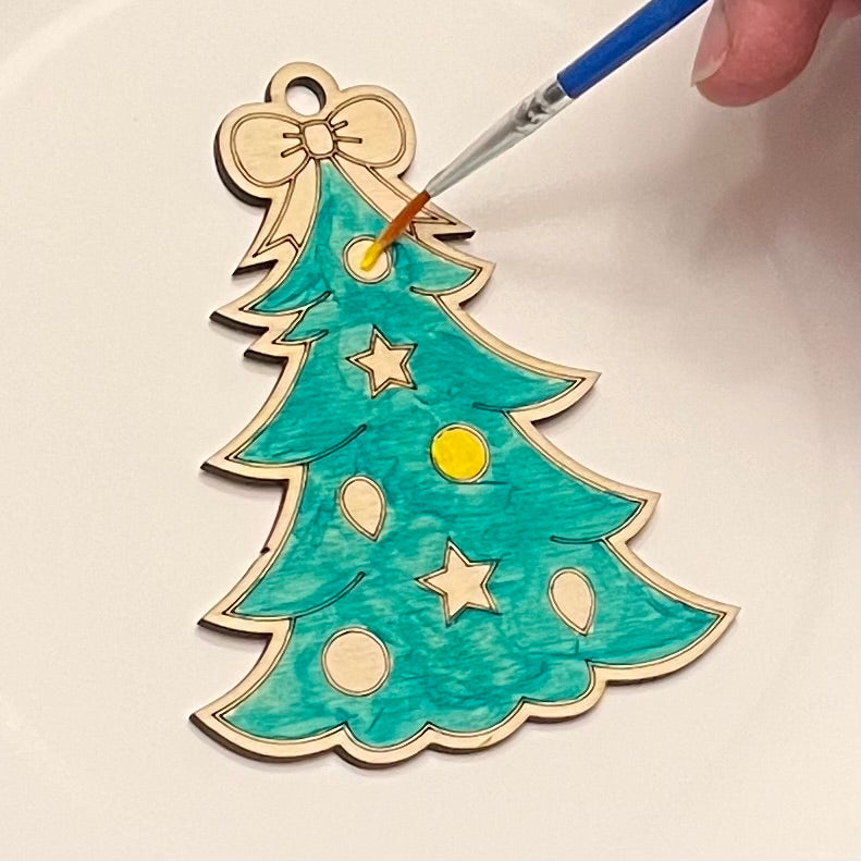 DIY Christmas Ornament Paint Collection