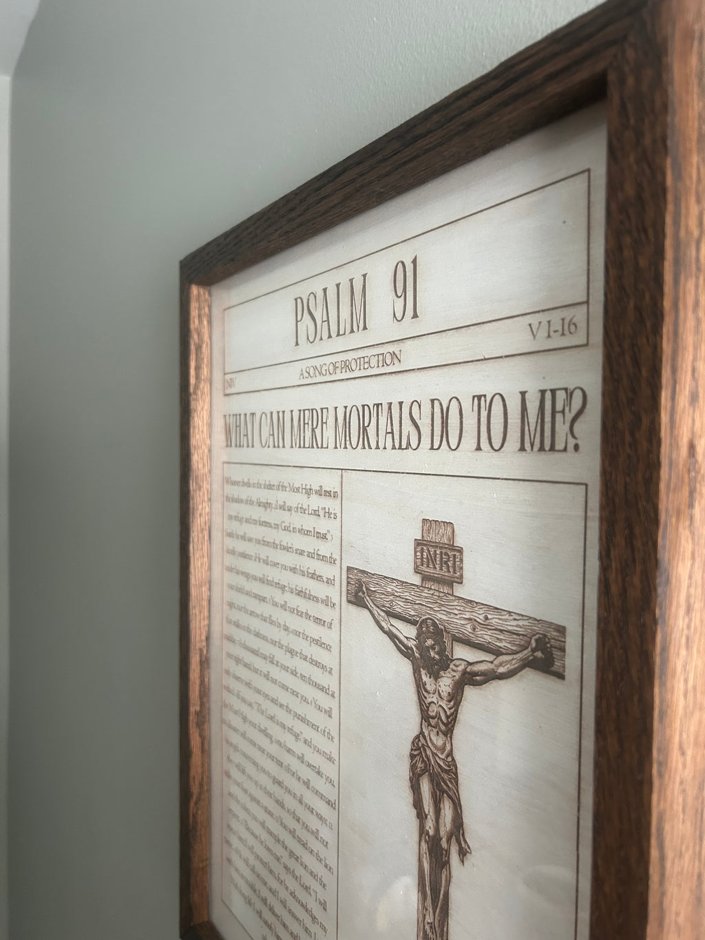 Psalm 91 Christian Wall Art
